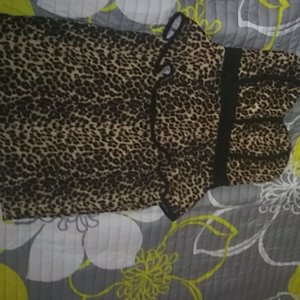 Printed mini cocktail dress